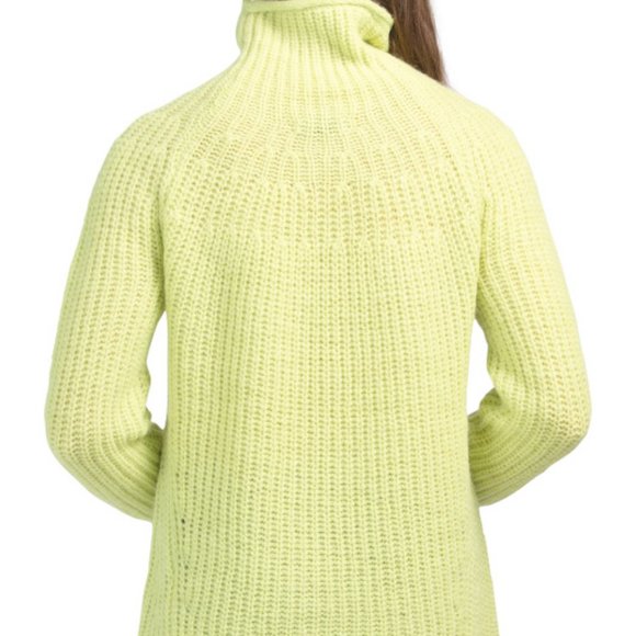 RAG & BONE Joseph Cozy Soft Citron Sweater S / M - Picture 14 of 16